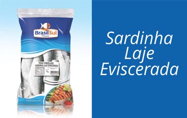 Sardinha Laje Eviscerada<br><br>